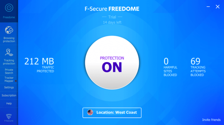 F-Secure Freedome VPN 2.64.767.0 Crack With License Key 2023